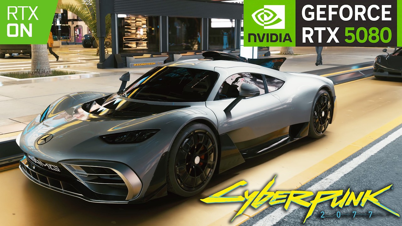 Cyberpunk 2077: Photorealistic City Driving Showcase | Path Tracing | RTX 5080 | DLSS 4.5 | 4K 60FPS