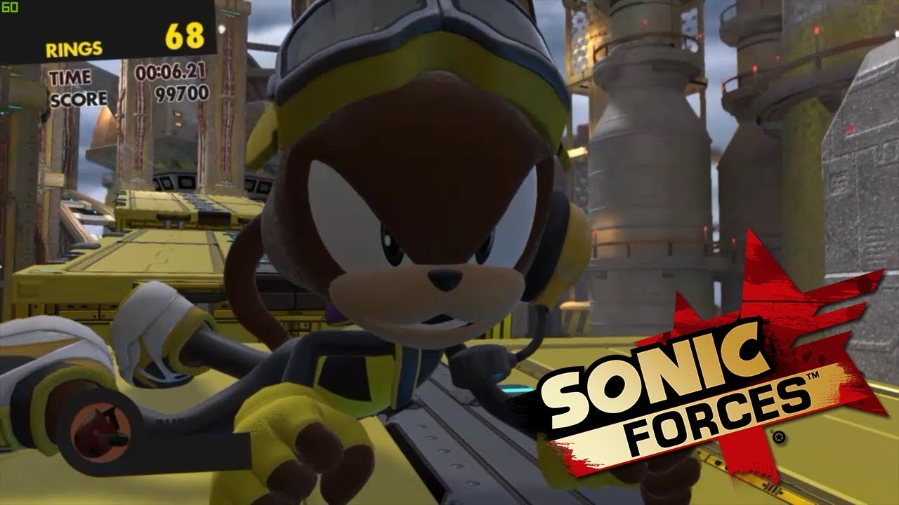 Sonic Forces Demo - Avatar Stage (Burst Wispon)