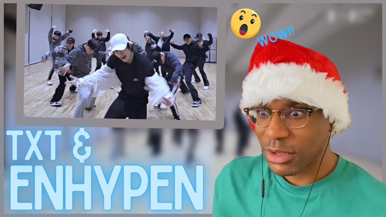 TXT & ENHYPEN | 'Legend of K-POP' 2021 KBS Dance Practice REACTION | This was so awesome!!