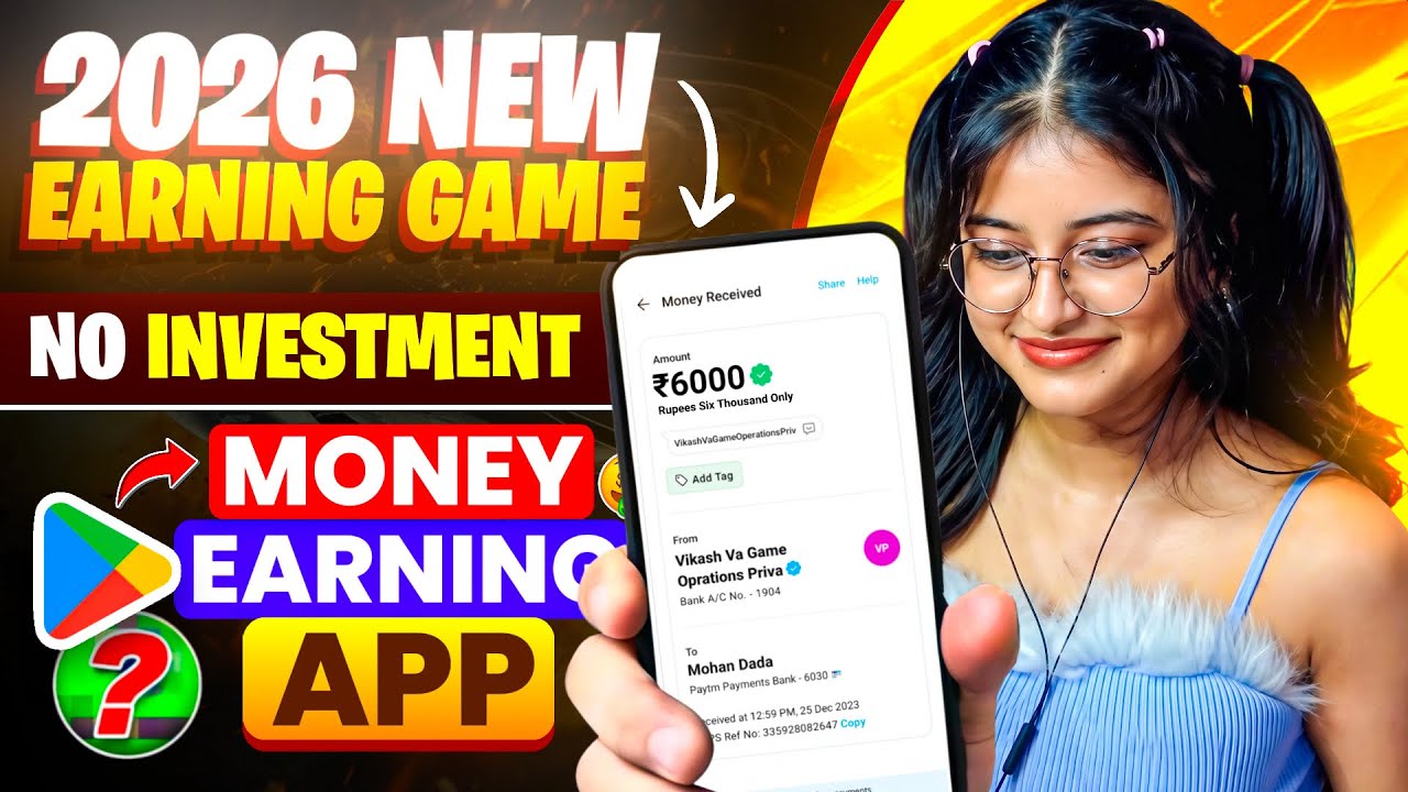 New Earning App Without Investment | Online Game Earn Money | How to Earn Money Without Investment