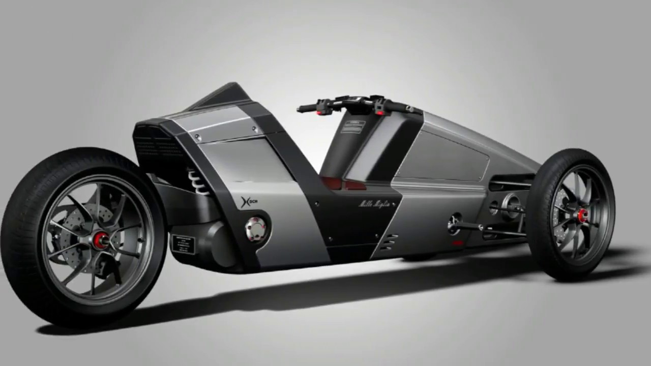 Mille Miglia Electric Trike Is a Tilting Tantalizing Concept