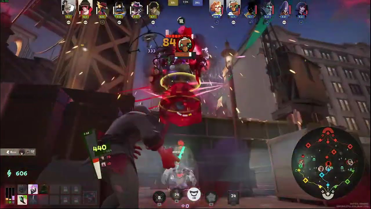 Knocking Down and Blinding As Drifter