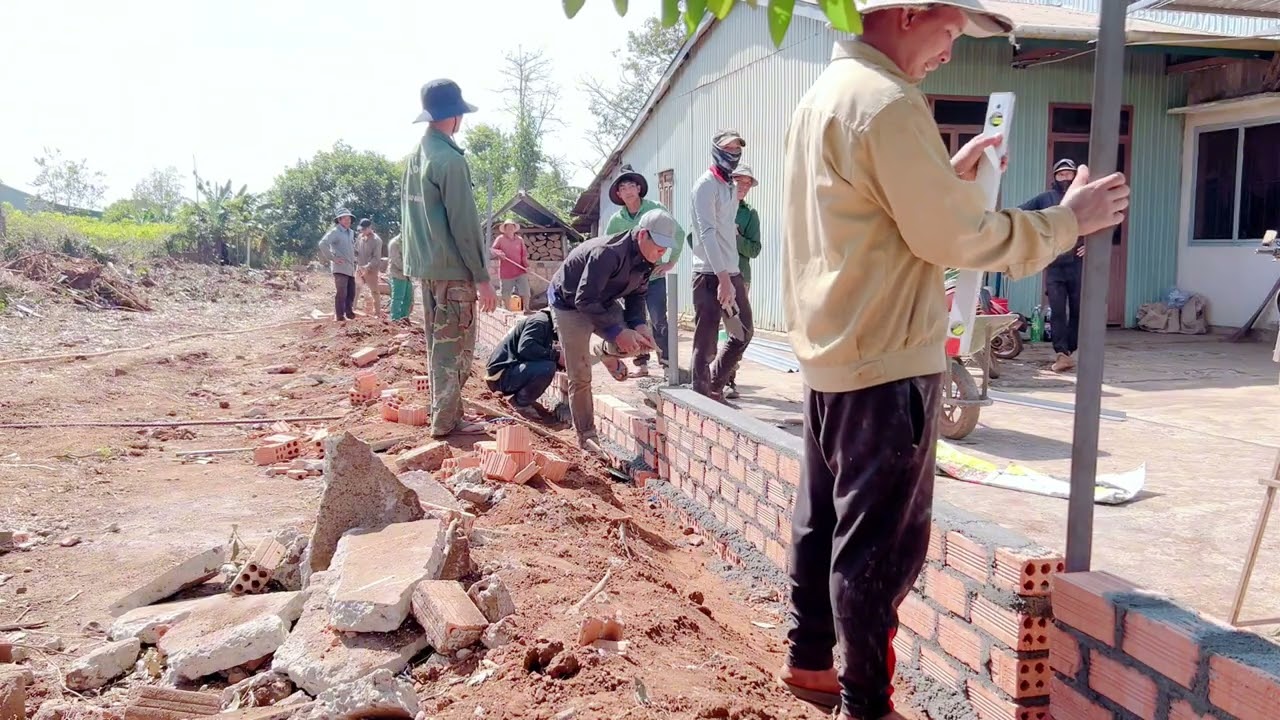 Làng Klah 2 chuẩn bị xây nhà thờ điểm nhóm làng Klah 2 Ia Hrung Gia Lai