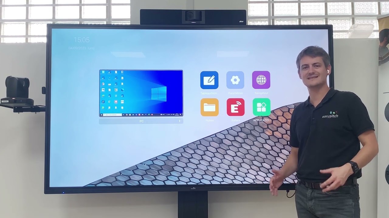 Les 7 nouveaut&eacute;s de l'&eacute;cran interactif Easypitch s&eacute;rie XT91