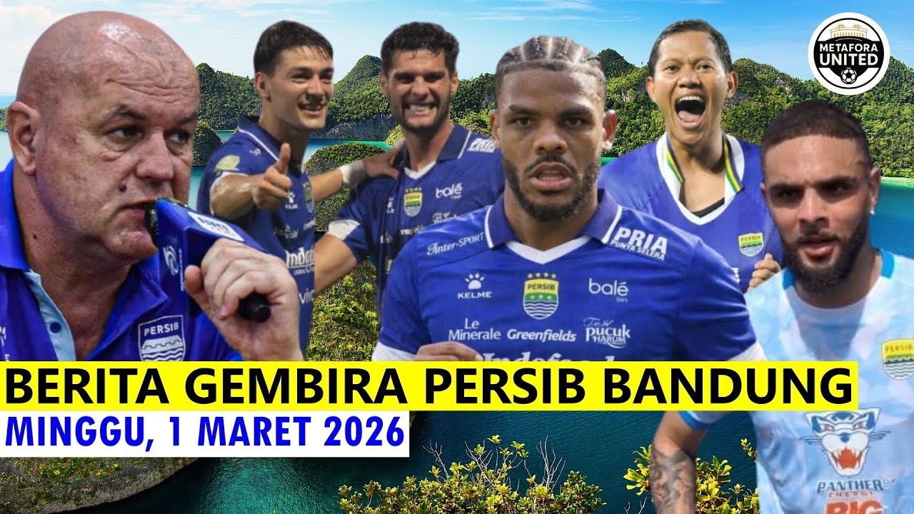 Persib Makin Solid Dengan Kabar Membahagiakan 🔵 Berita Persib Terbaru 🔵 1 Maret 2026