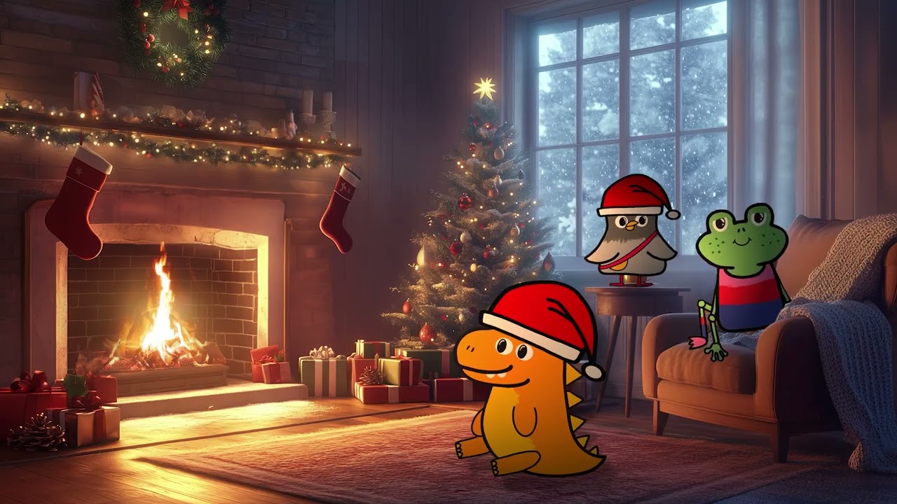 Gezellige kerstliedjes bij de open haard met Lil Ones 🎄🔥