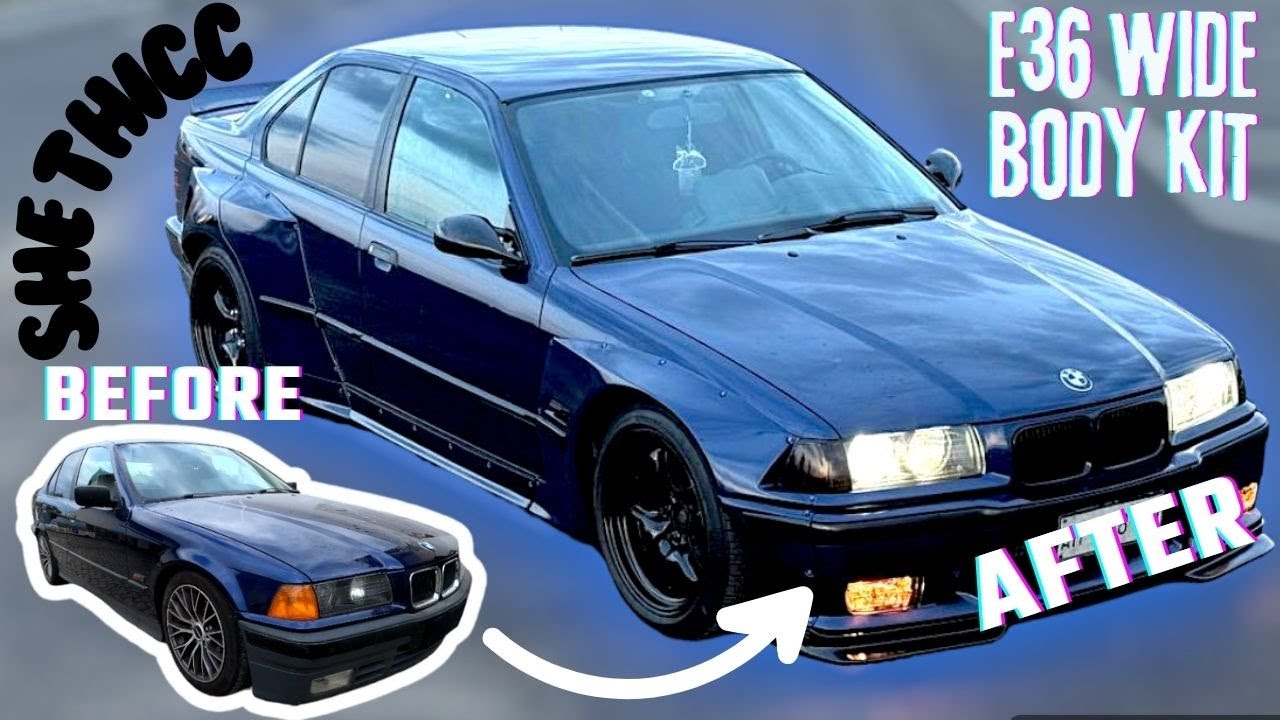 BMW E36 WIDE BODY KIT