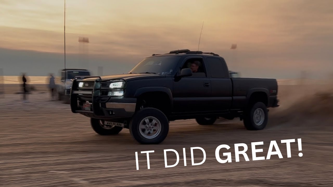 I took my Silverado on Silver Lake sand dunes!