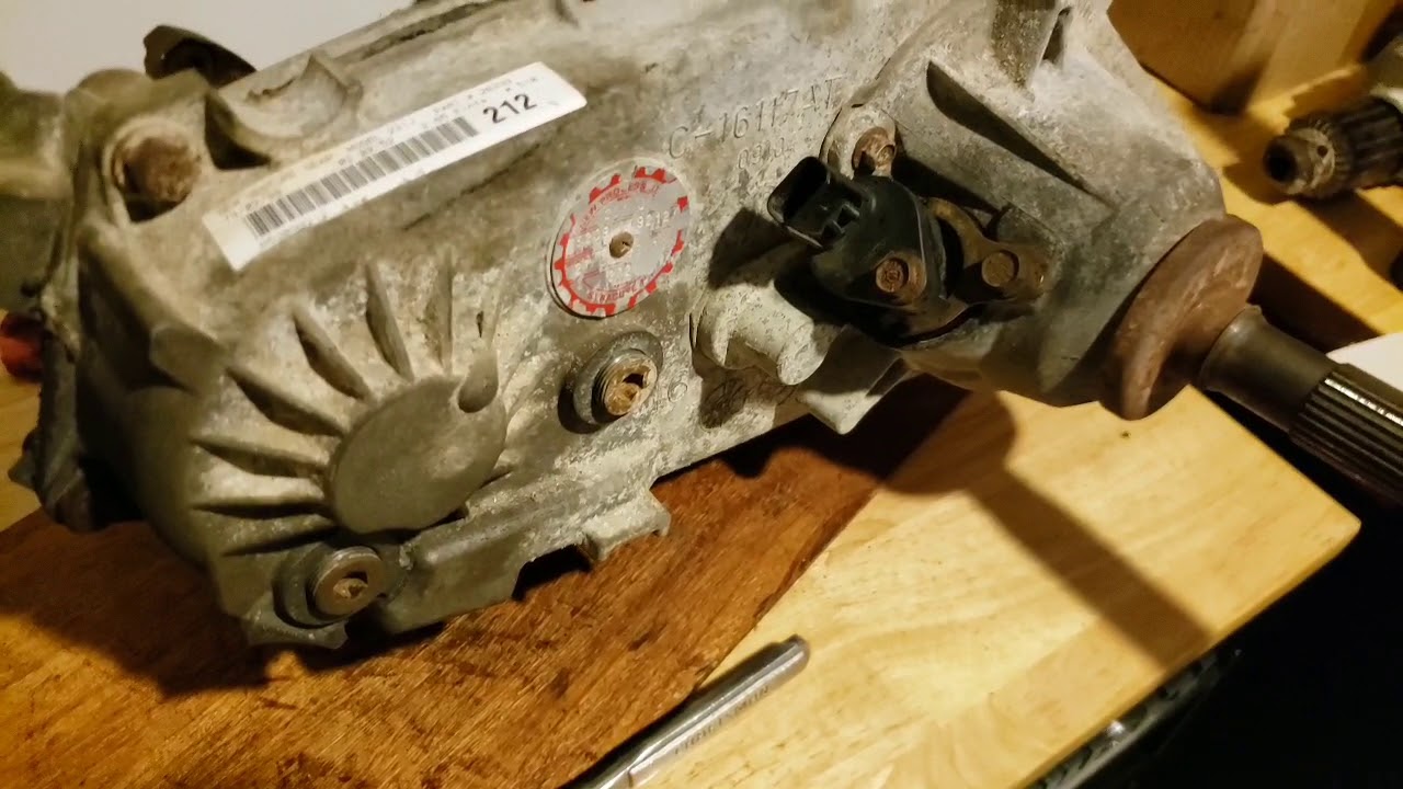 Cherokee XJ. NP231 Spedometer gear upgrade.