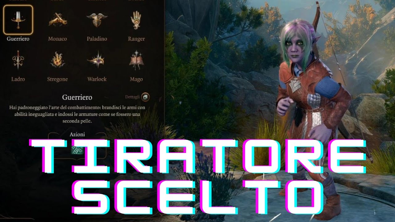 Tiratore scelto - build per arciere arcano patch 8 (Baldur's Gate 3)