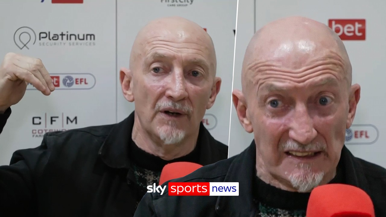 Ian Holloway's passionate message about Swindon Town's expulsion from Vertu Trophy