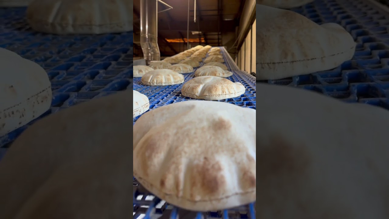Lebanese Bread Baking