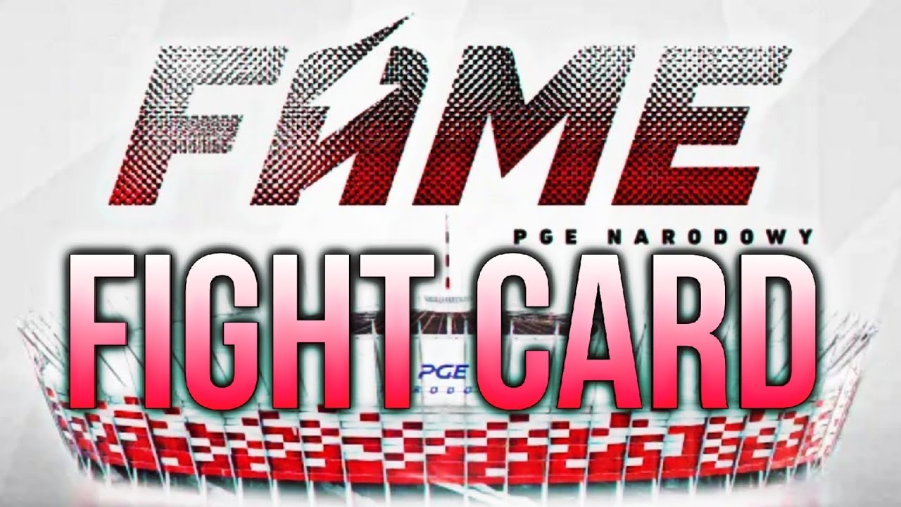 FAME MMA 22 DREAM FIGHT CARD NARODOWY TRAILER