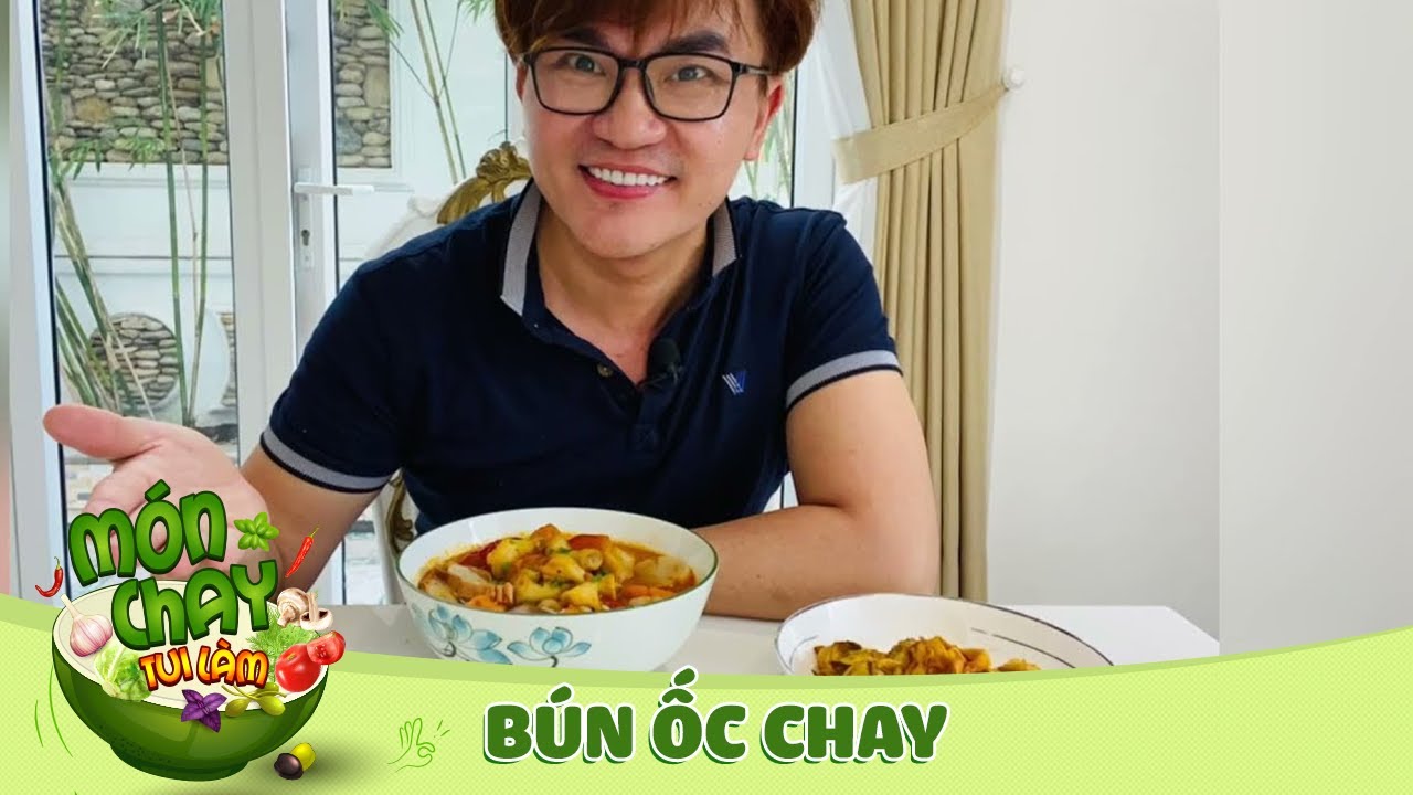 Thử ngay món BÚN ỐC CHAY thơm nóng, lạ miệng| Món Chay Tui Làm Tập 90