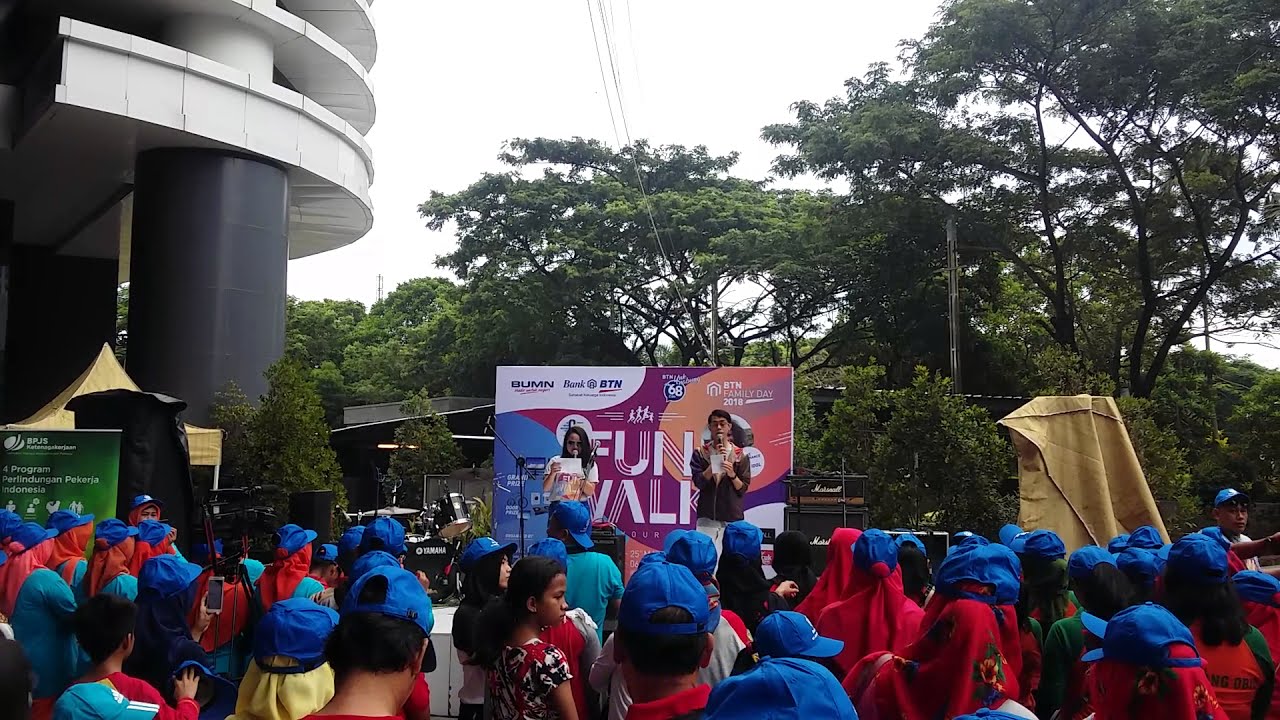MC Fun Walk BTN Family Day 2018 Part 1