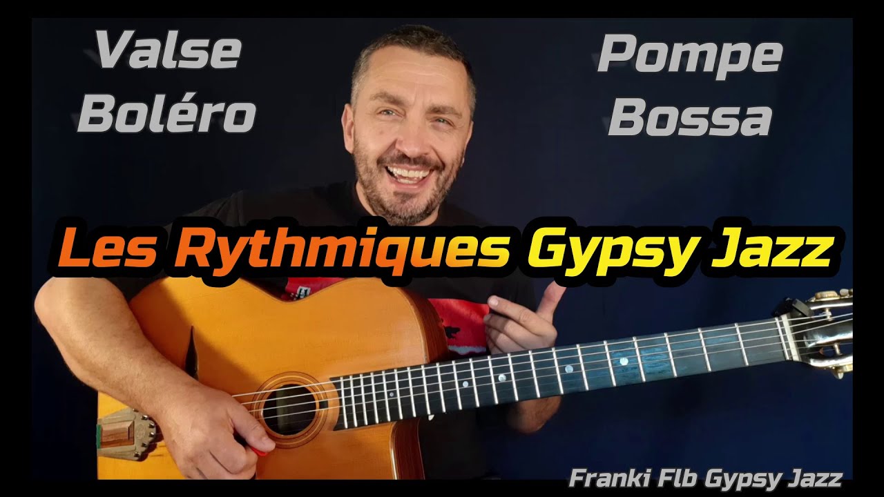 Gypsy Jazz Guitar Lesson - La Pompe Jazz Manouche  - Cours Guitare Tutorial