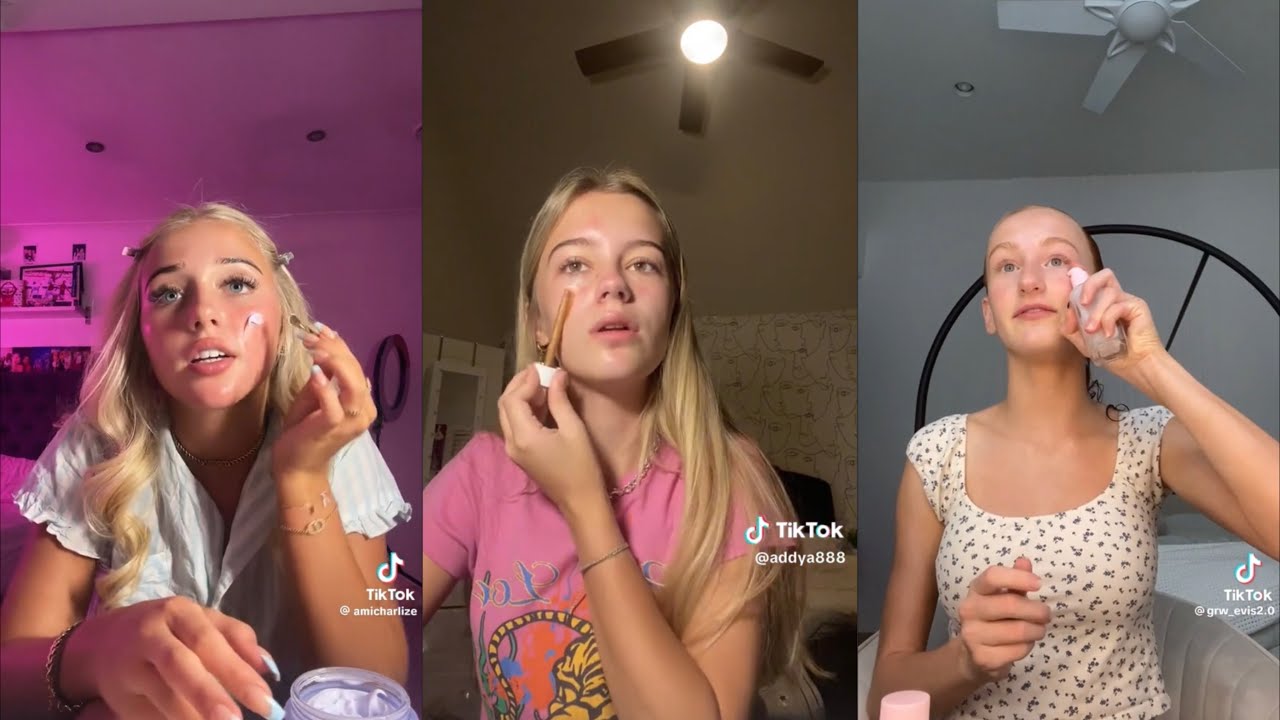 GRWM TikTok compilation