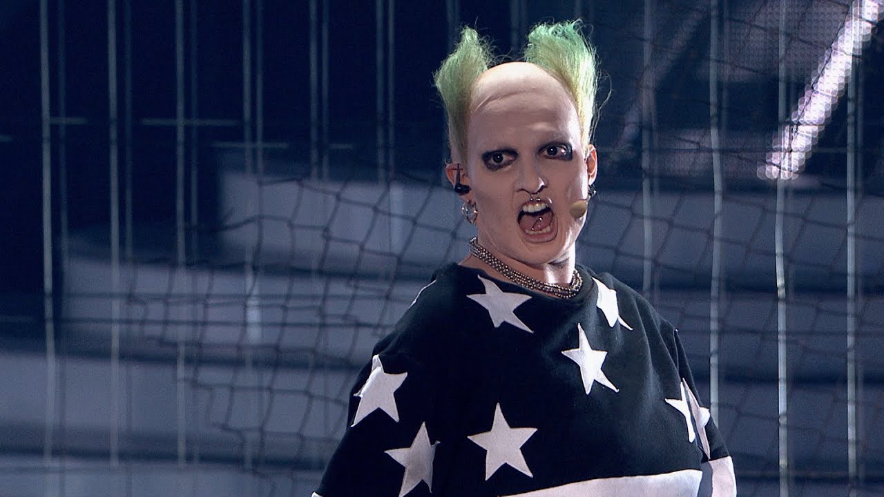 Your Face Sounds Familiar - Joanna Liszowska as Keith Flint - Twoja Twarz Brzmi Znajomo