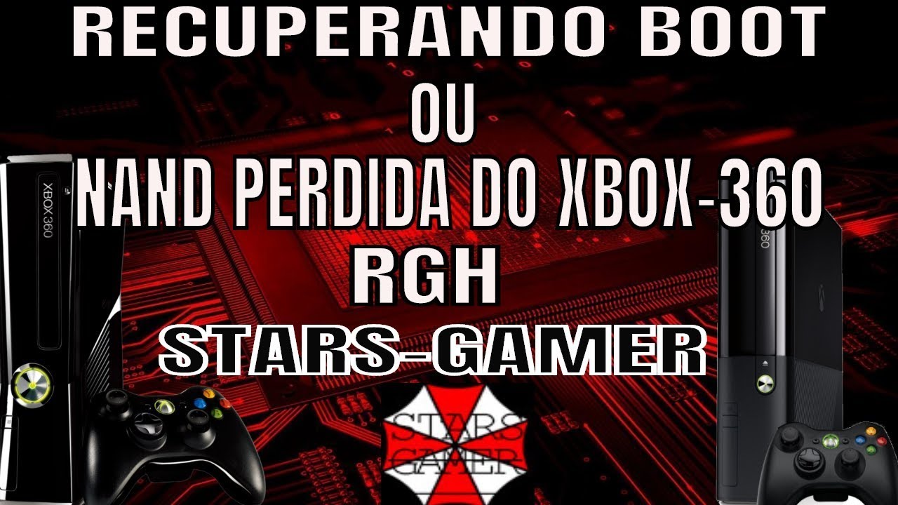 #RECUPERANDO BOOT OU NAND PERDIDA DO XBOX-360 APÓS ATUALIZAR#