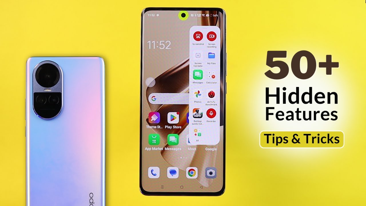 Oppo Reno 10 Top 50+ Hidden Features | Oppo Reno 10 Tips and Tricks