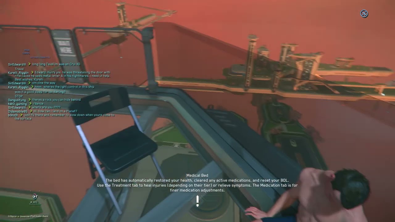 Star Citizen dziwne coś w taxi
