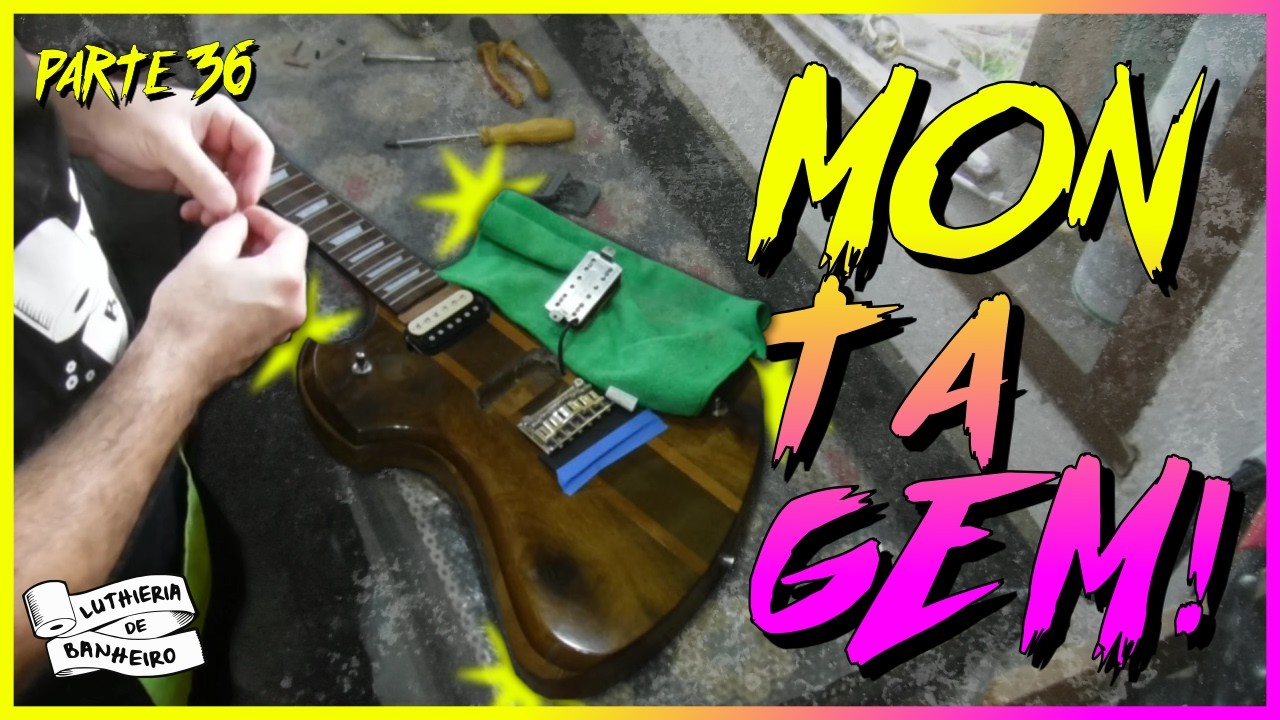 Parte 36 - Montagem, solderless caseiro e série-paralelo.