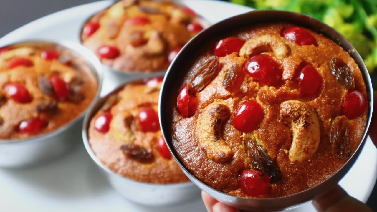 How To Make Palm Fruit Cake At Home!!