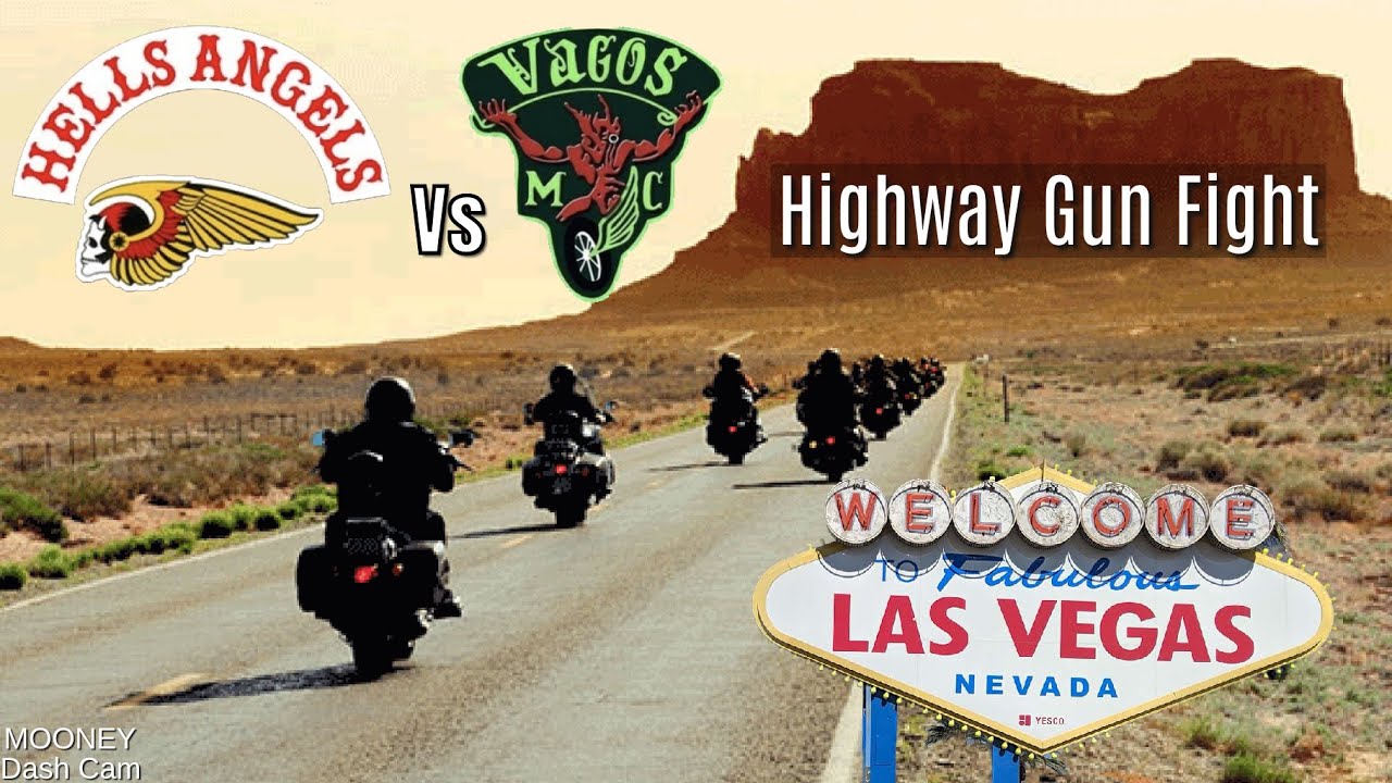 Hells Angels AMBUSH The Vagos In VEGAS
