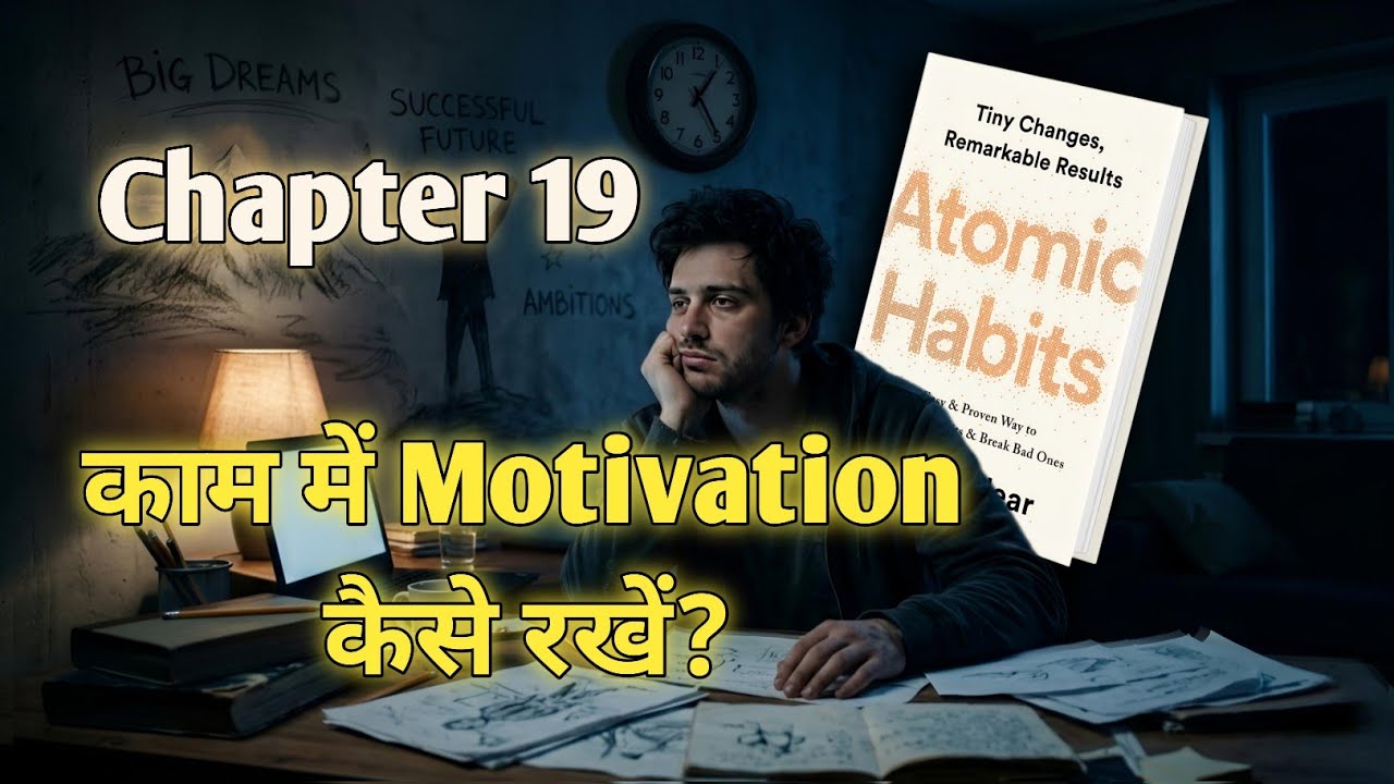 Goldilocks Rule Explained | हमेशा Motivated कैसे रहें? | Atomic Habits Chapter 19