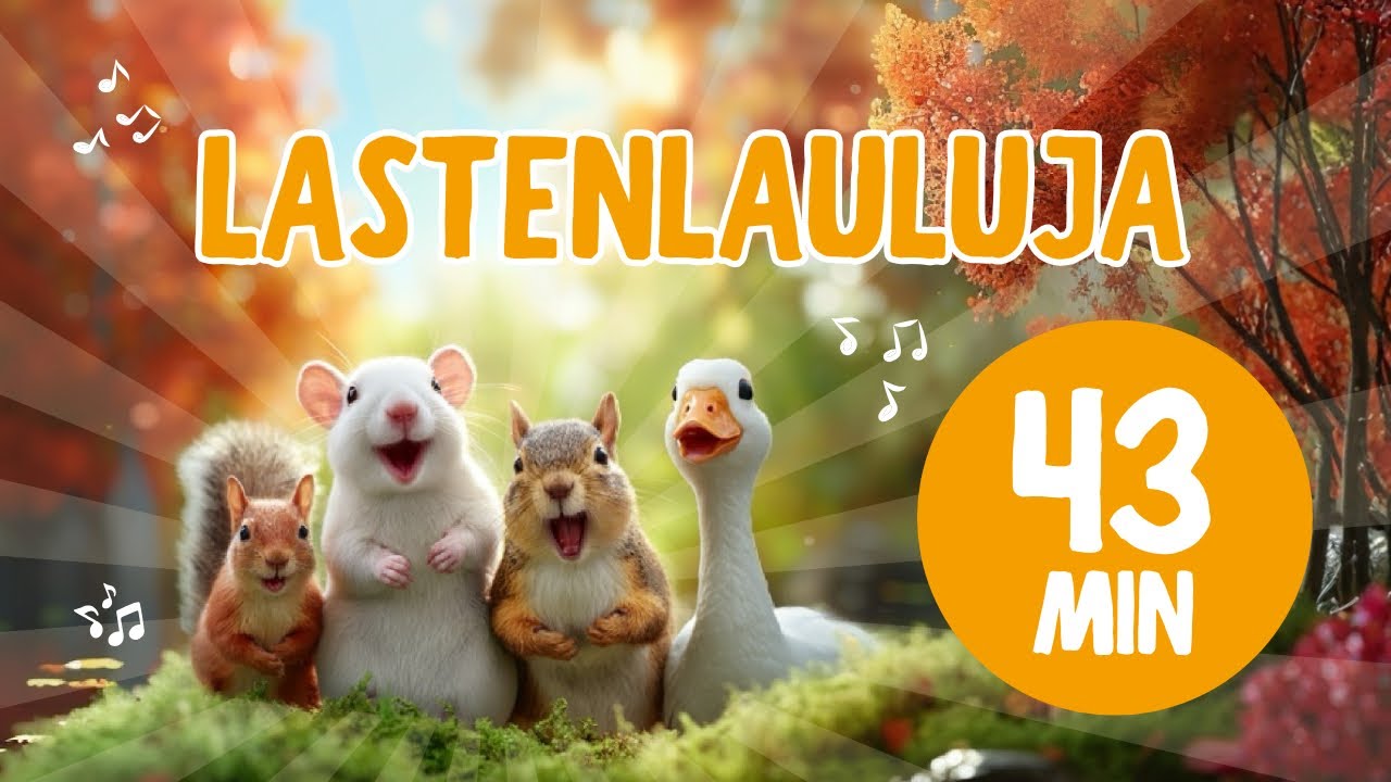 43 min lastenlauluja | Miman Melodiat | Lastenlauluja suomeksi