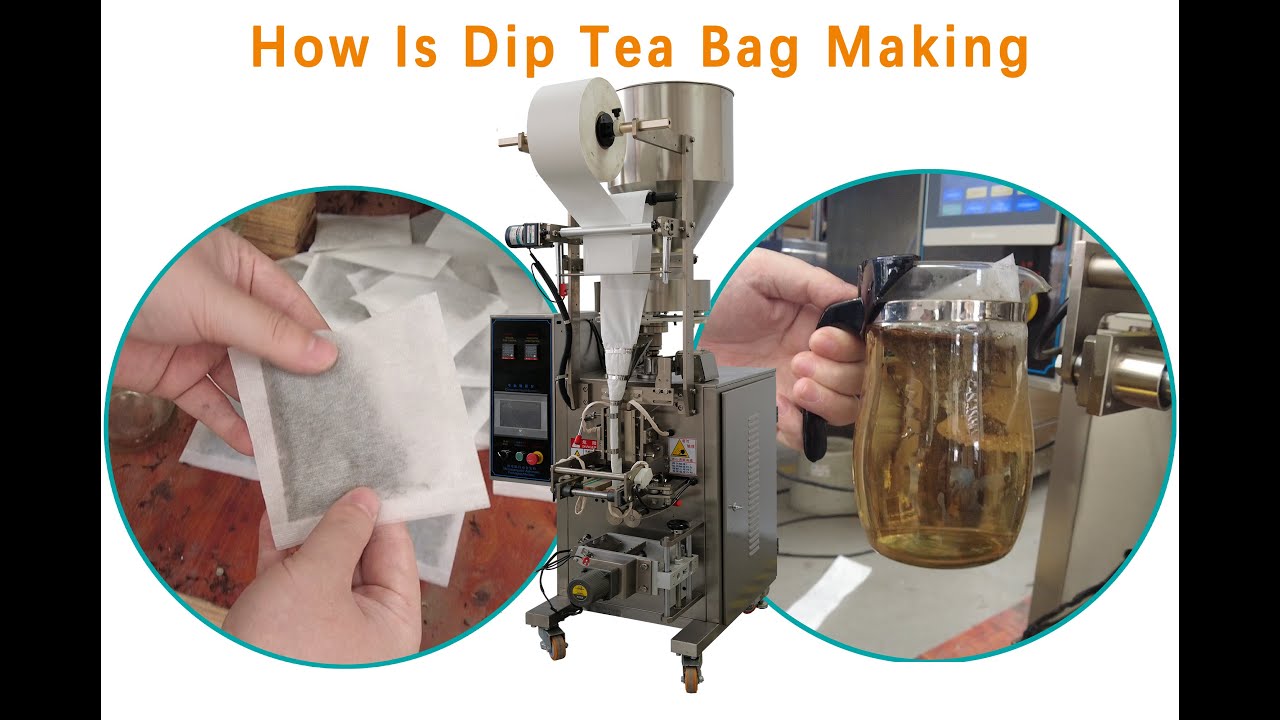 Automatic Dip Tea Bag Packaging Machine, Without Strings Labels And Envelop Bags DL-LSDP