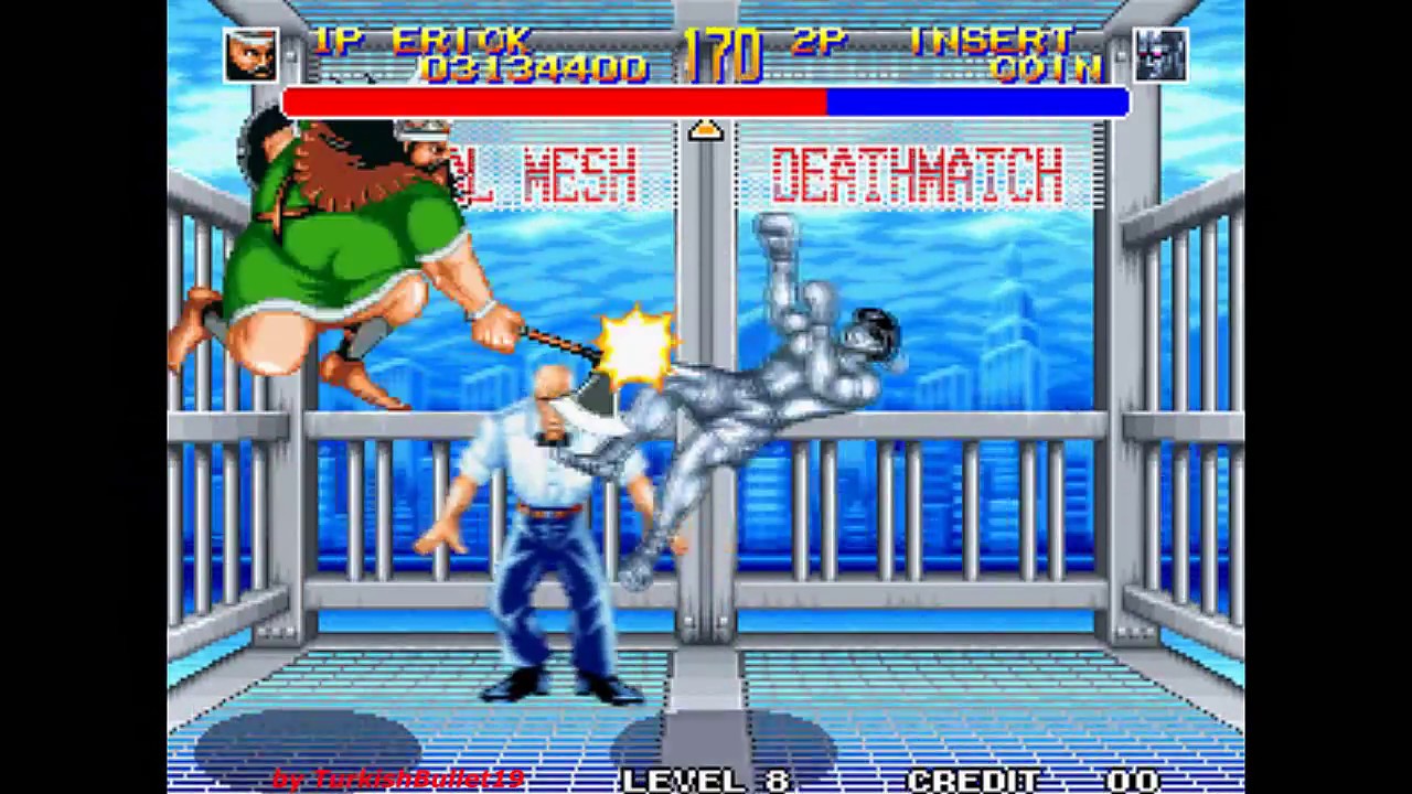 World Heroes 2 (World) (Arcade) - (Longplay - Erick | Deathmatch Mode | Level 8 Difficulty)