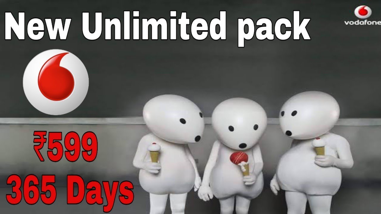 Vodafone truly Unlimited plan 180 dyas only ₹599
