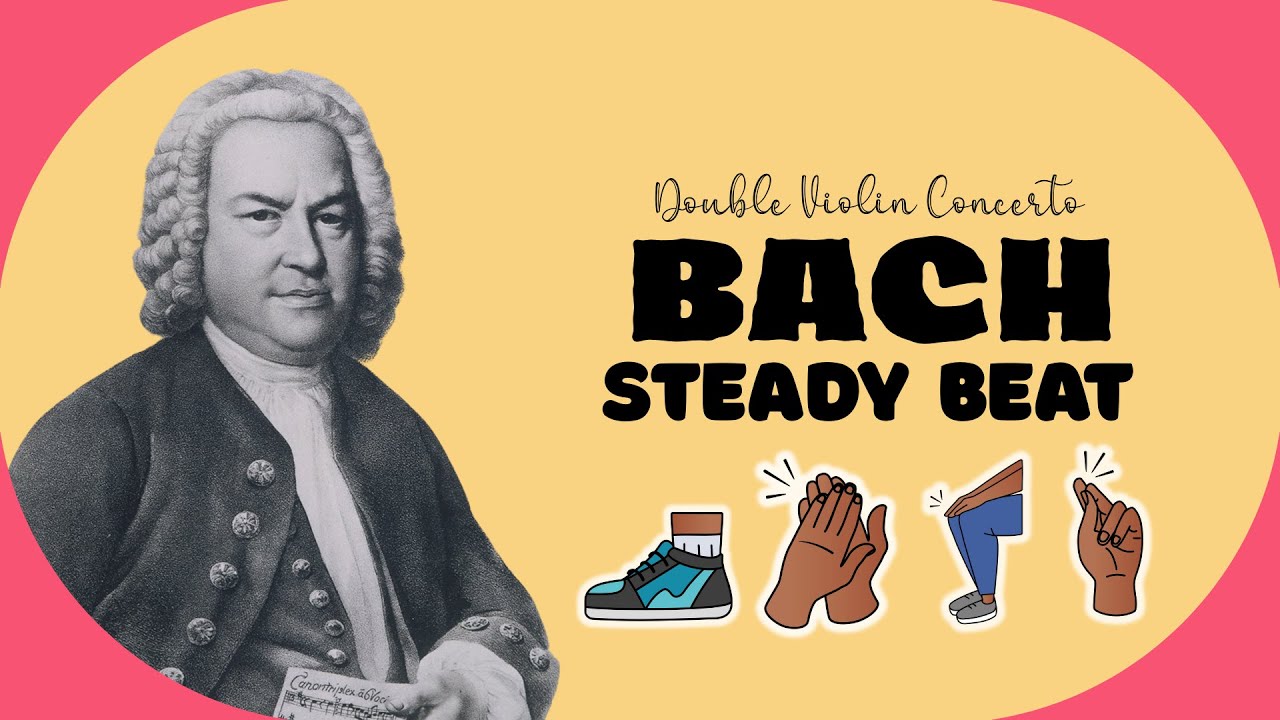 BACH Baroque Steady Beat Body Percussion Play-Along | Music Class Brain Break