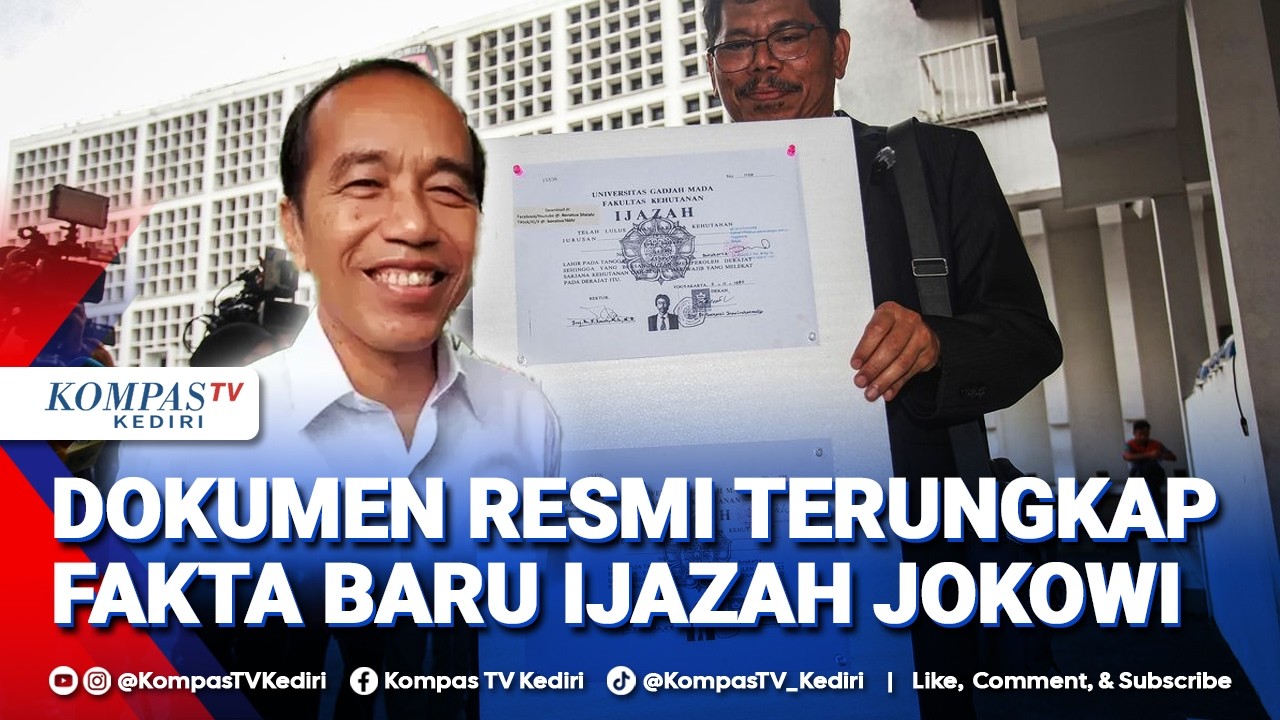 Salinan Ijazah Jokowi Tanpa Sensor Resmi Diterima, Debat Berlanjut Memanas!