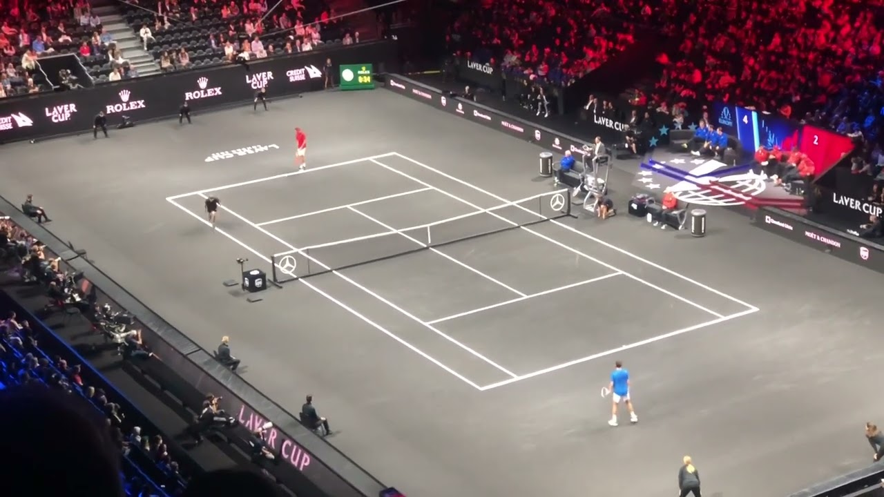 Cameron Norrie vs Taylor Fritz at Laver Cup 2022