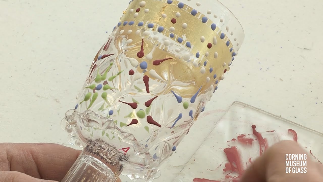 Enameled Goblet