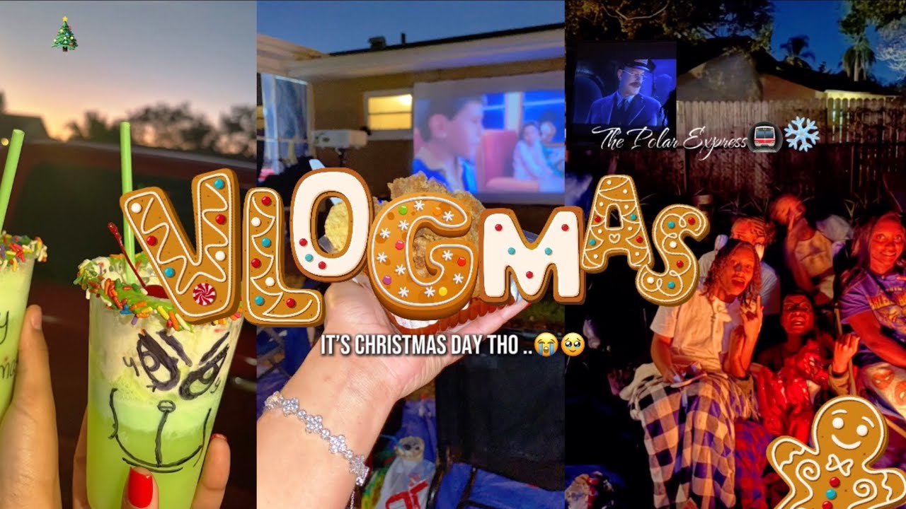 ✩ Рождество 2025 было потрясающим! Моя тетя обручилась 🥹❤️! + Вечер просмотра фильма «Полярный эк...