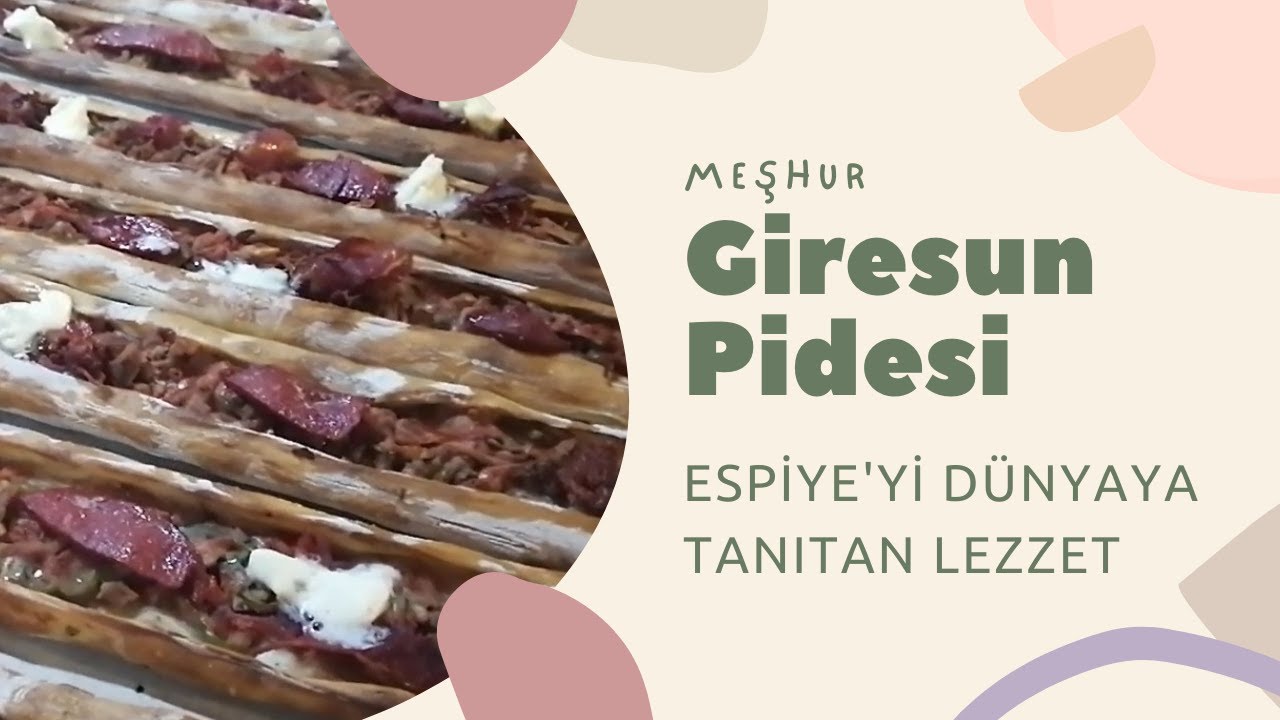 GİRESUN'UN TESCİLLİ PİDESİ - PARK PİDE