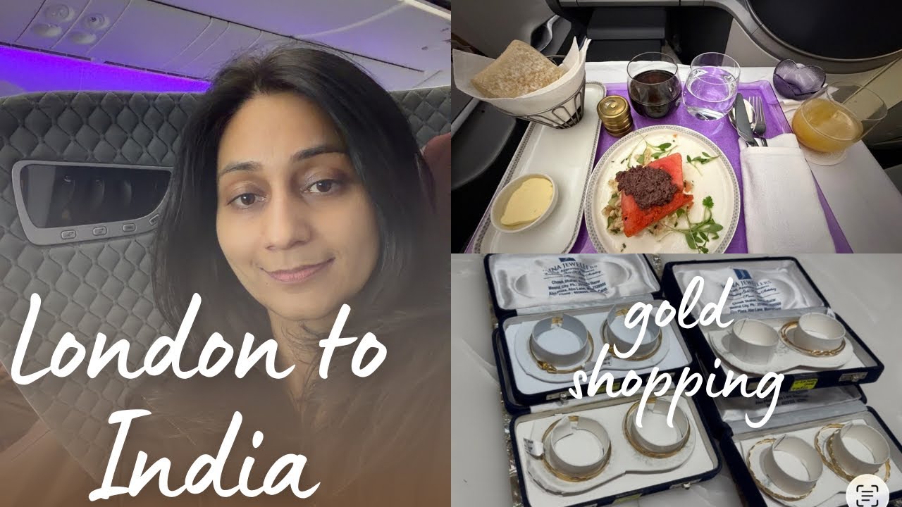 “Flying Business Class & Gold Shopping in India!”