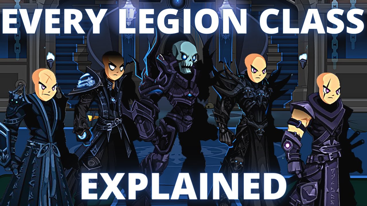 AQW ОБЪЯСНЕНИЕ КАЖДОГО КЛАССА ЛЕГИОНА
