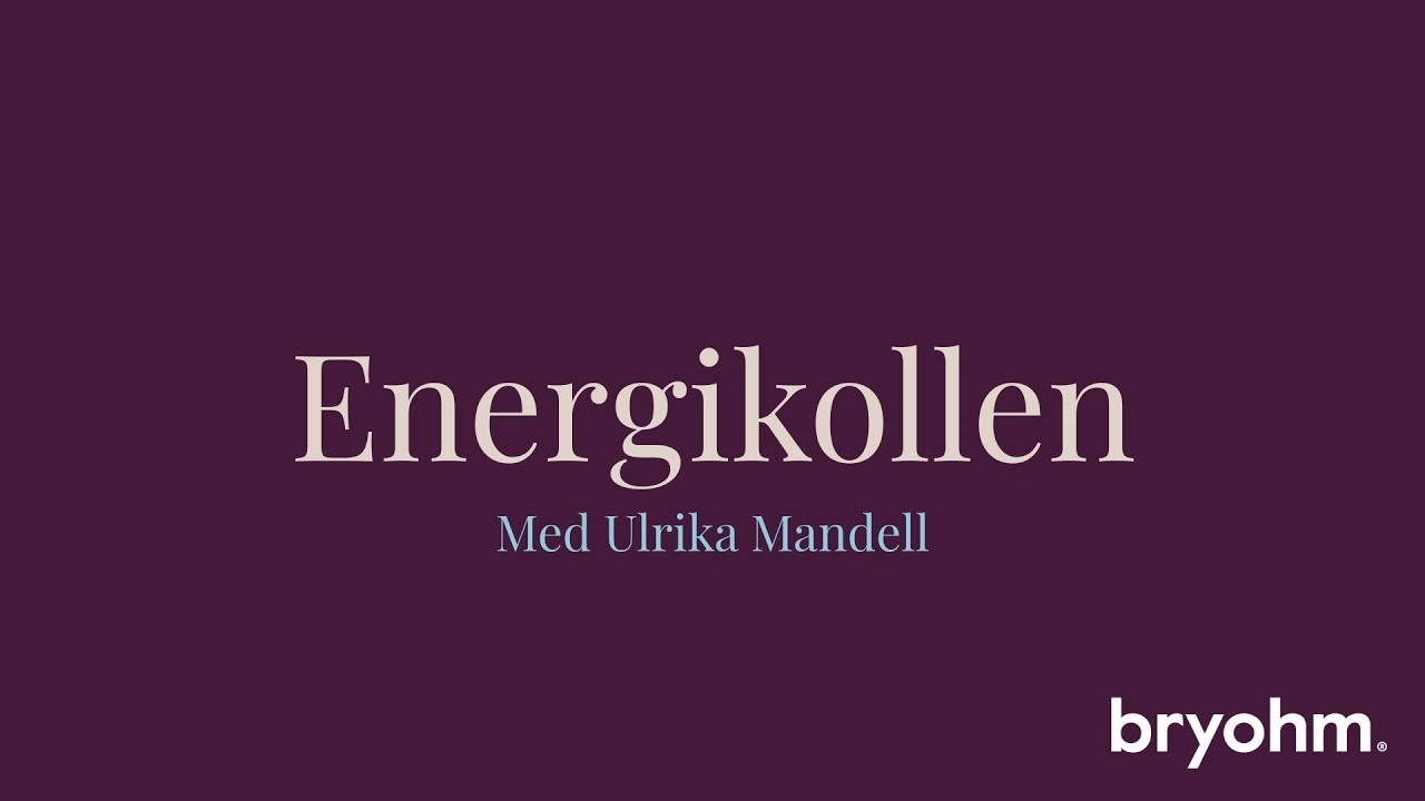 Energikollen — en övning för bättre balans i livet (4 min) med Ulrika Mandell