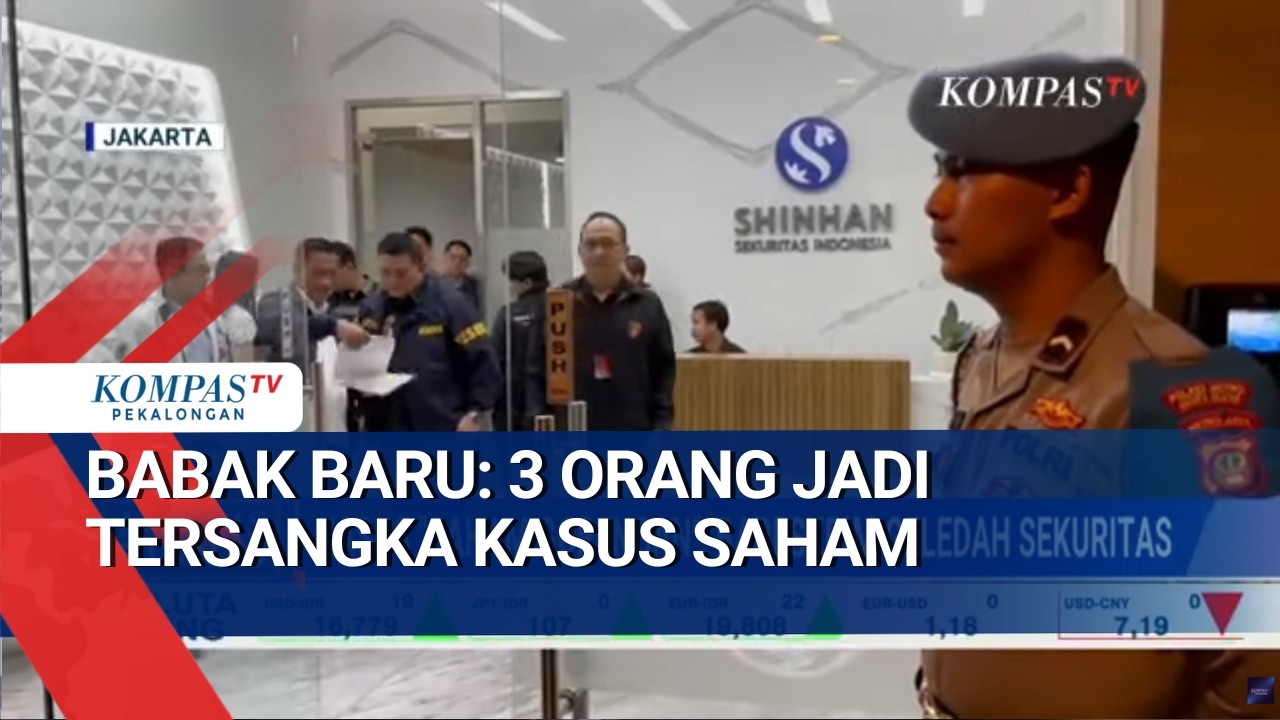 Babak Baru Skandal Saham: Peran 3 Tersangka yang Ditetapkan Bareskrim