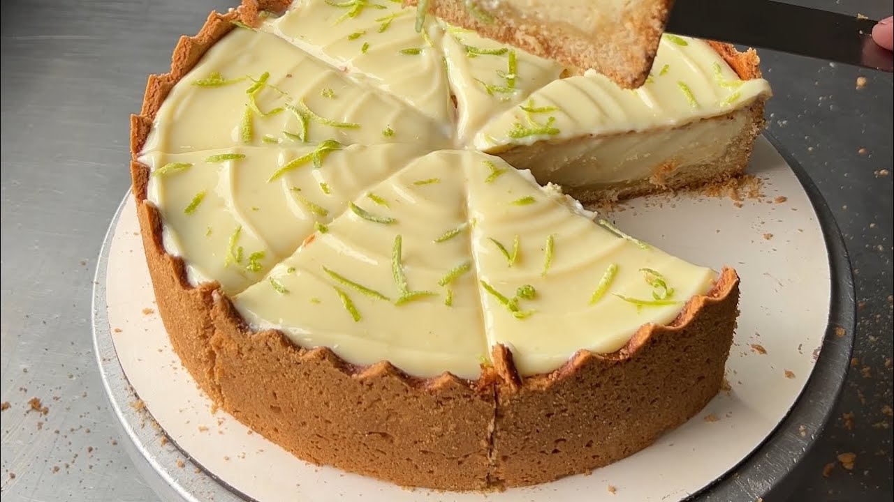 TORTA FLORA DE LIMÃO 🍋 