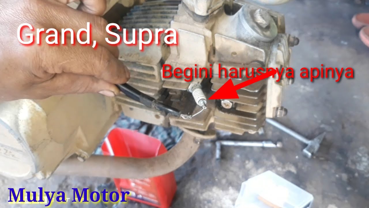 Supra,grand,fit mati matian  dan tak mau di gas.