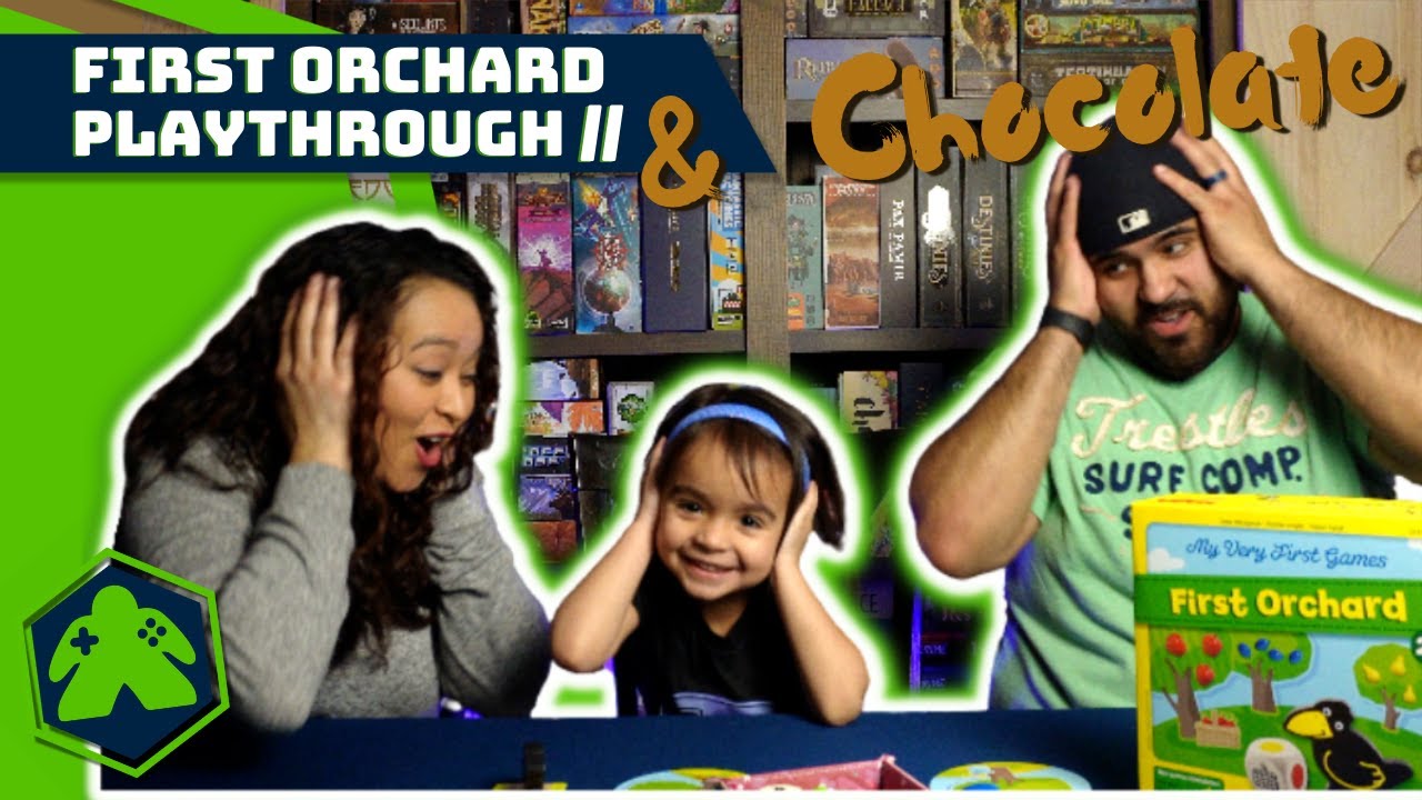 Haba Games: First Orchard Playthrough & Chocolate Tasting