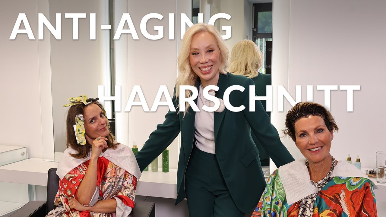 Sofort jünger aussehen😱 Svenjas Tricks durch Face Framing & Contouring Cut
