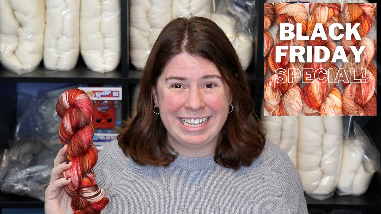 2021 ChemKnits Creations Black Friday Specials & Dyeing Some Fall Yarn!