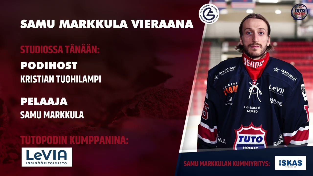 TUTOPodissa vieraana Samu Markkula