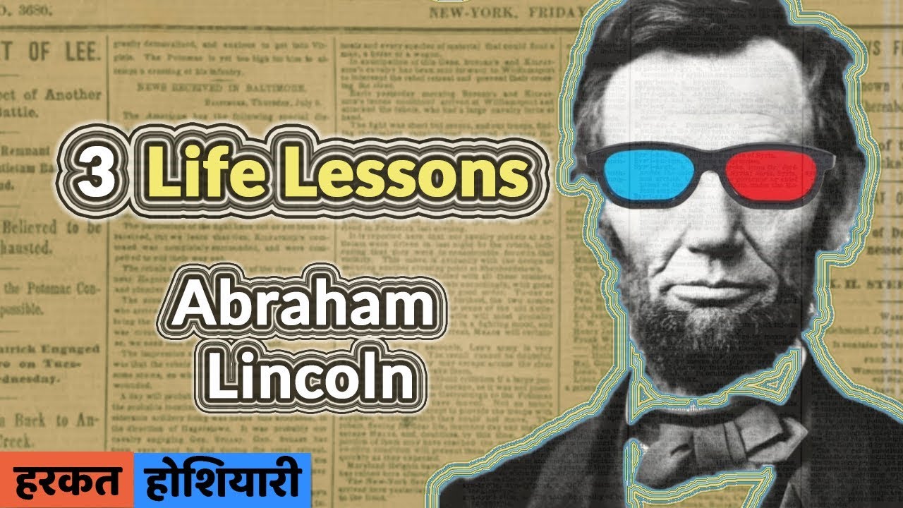 3 Life Lessons from Abraham Lincoln | Success Sutra | Hindi